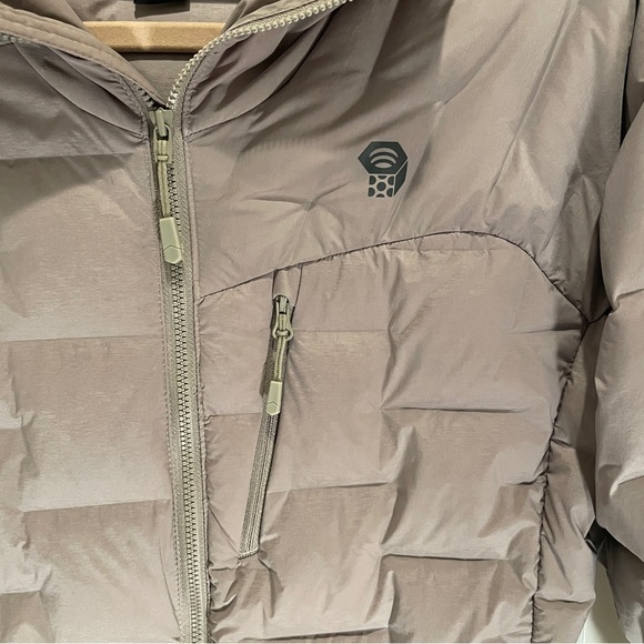 Mountain Hardwear Women's Hooded Puffer Jacket - Dusty Mauve - Picture 4 of 13